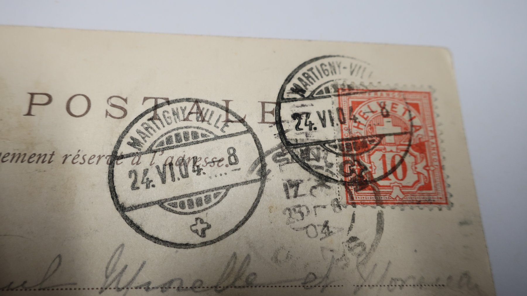 Cartoline postali: Vue général de Trient  1904 – Usato da Cormoret venduto da Pascalll2001 5