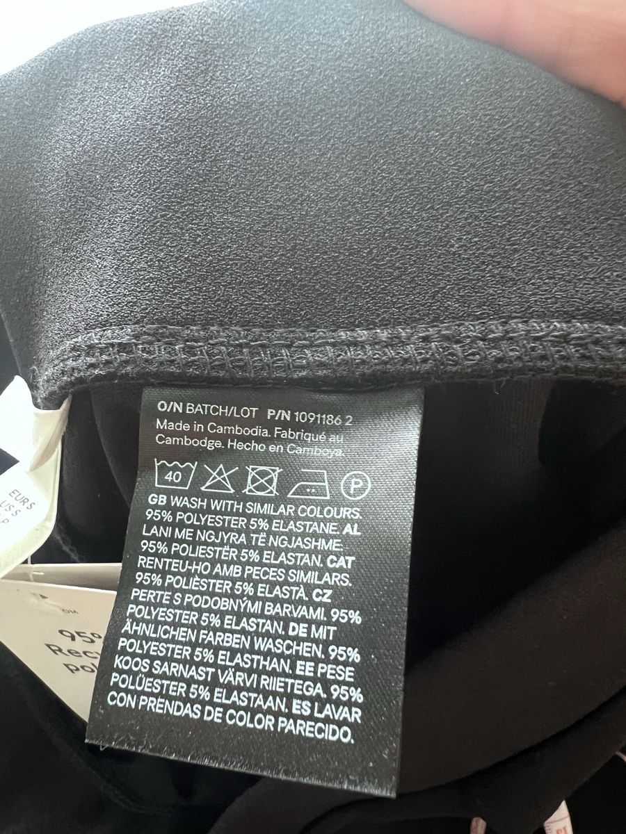 H&M Pantaloni: H&M Hose Schwarz S – Nuovo (secondo la descrizione) da Neuhaus SG venduto da bernike 3