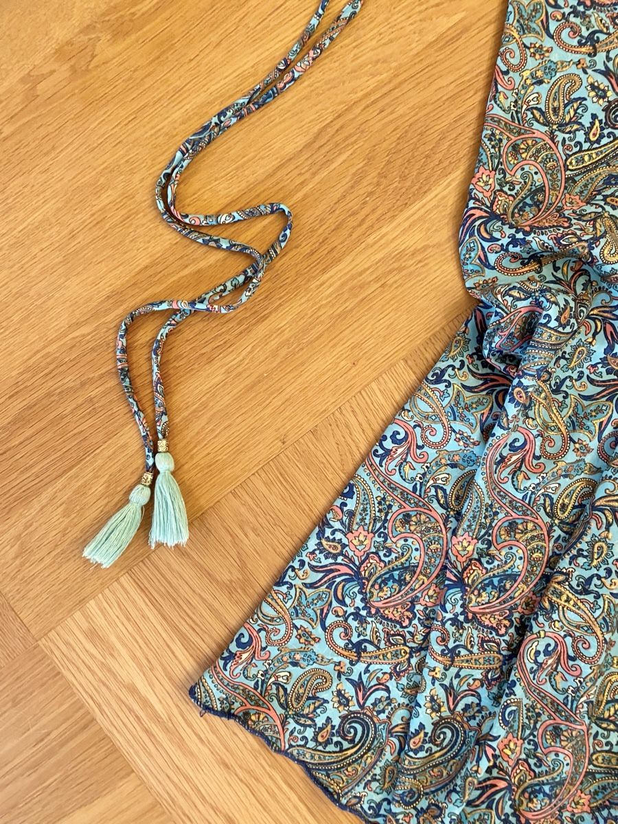 Kleider: Neckholder Boho Kleid mit Paisley Muster, Gr. M – Gebraucht aus Zürich von blancali 2