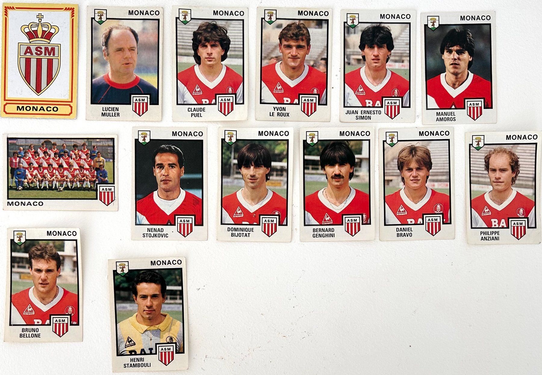 Panini Carte collezionabili: Panini - As Monaco - 1985 – Usato da bursins venduto da silversurfer1972 1