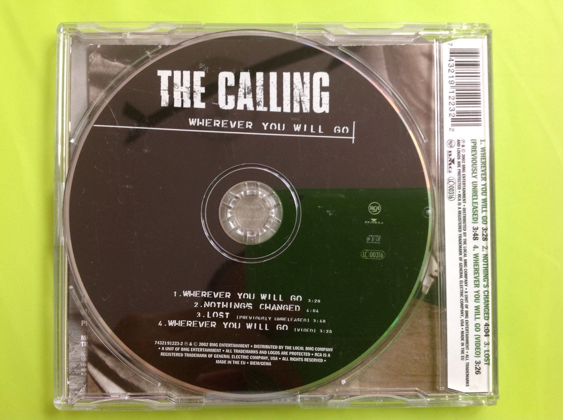CD: The Calling - Wherever You Will Go – Nuovo (secondo la descrizione) da Aigle venduto da St_anger 1