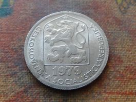 TCHECOSLOVAQUIE  50  Haleru   1979  (Z)