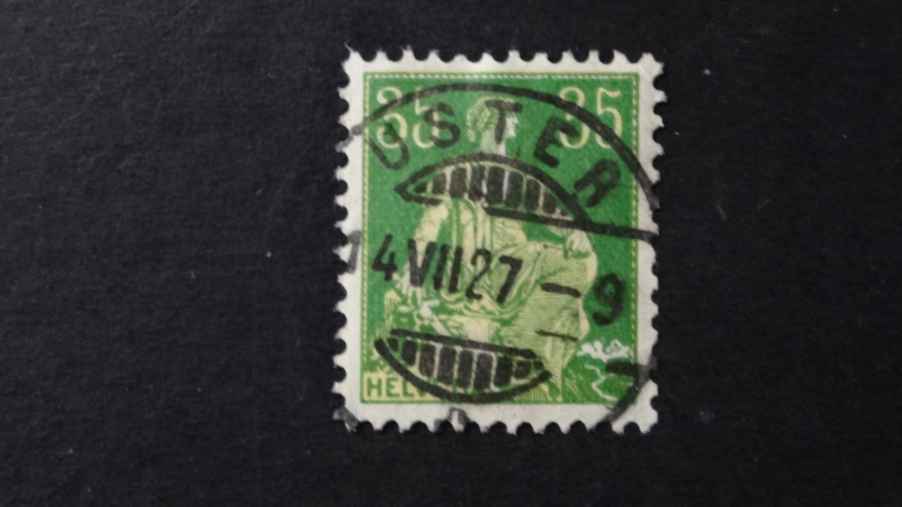 Tutti i francobolli: Vollstempel USTER  14.VII.27    48 – Usato da Anwil venduto da C-DAIHA