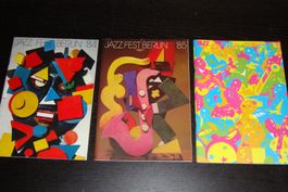 Jazz Festival Programme / Publikationen Berlin 1984/85/87