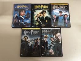 Harry Potter DVD-Set 5 Filme guter Zustand