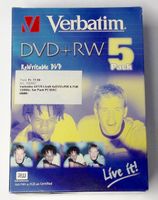 Verbatim 43179 LiveIt 4xDVD+RW 4,7GB 120Min. 5er-Pack