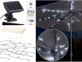 Solar-LED-Sonnenschirm-Lichterkette