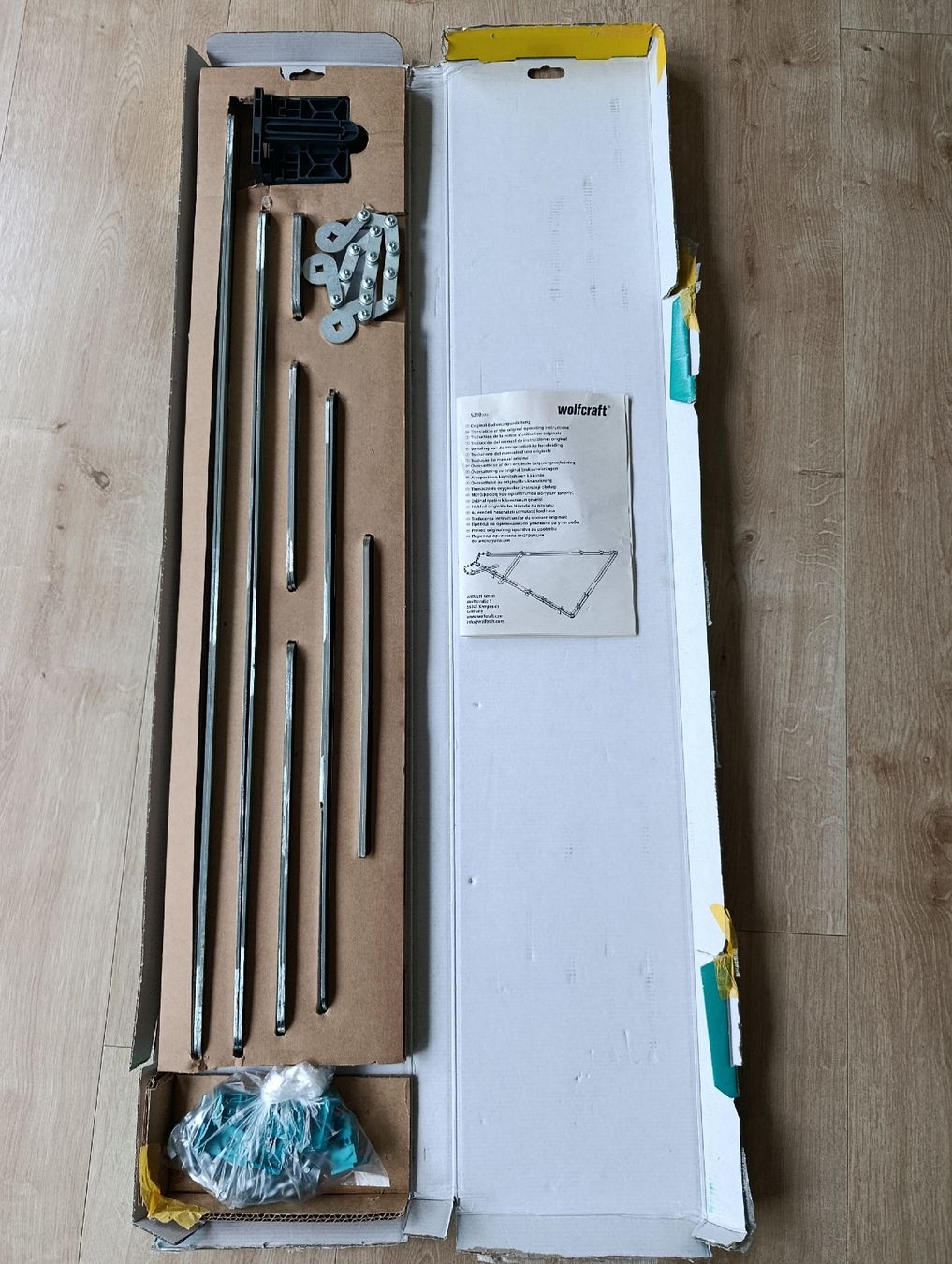 Wolfcraft Misurare: Wolfcraft Treppen-Winkelmesser/ Treppenlehre – Usato da Rüti ZH venduto da nomis55