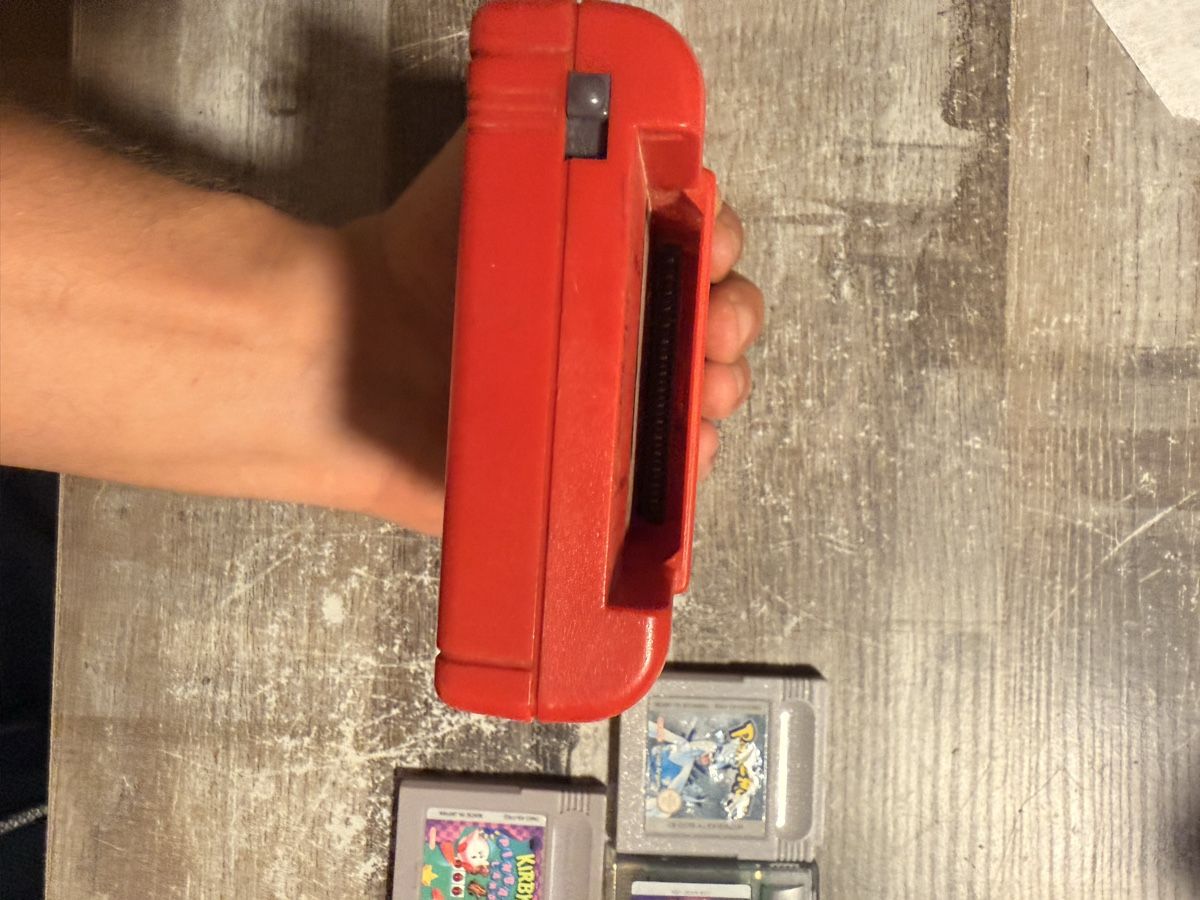 Nintendo Console: Pack Gameboy rouge + Pokémon Argent + 9 Jeux – Usato da Domdidier venduto da DevilTek 3