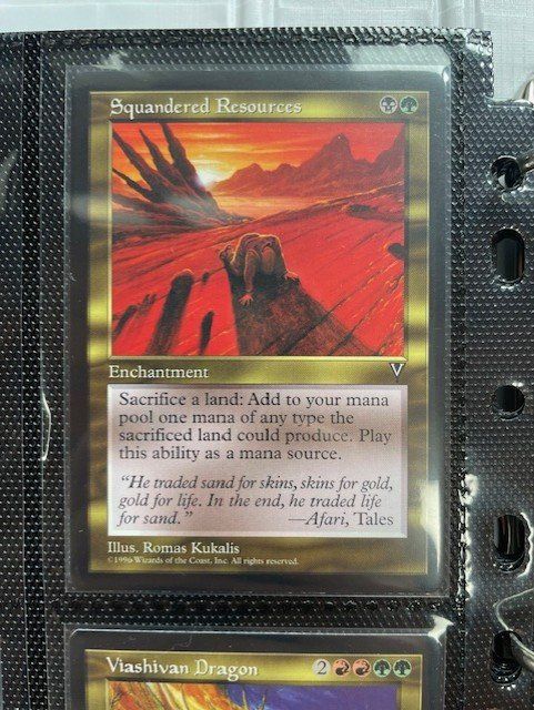 Magic The Gathering Sammelbilder & Trading cards: Visions Komplettset Englisch Magic the Gathering – Neu (gemäss Beschreibung) aus Oftringen von Aqualuz 9