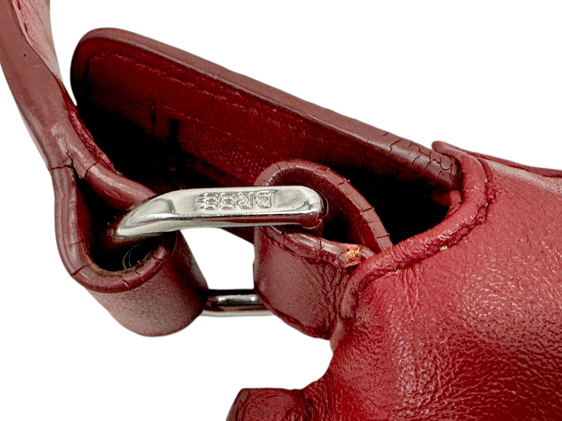 Bree Borse da donna: Sac à main BREE en cuir véritable bordeaux – Usato da Morges venduto da DidisLuxeFinds 6