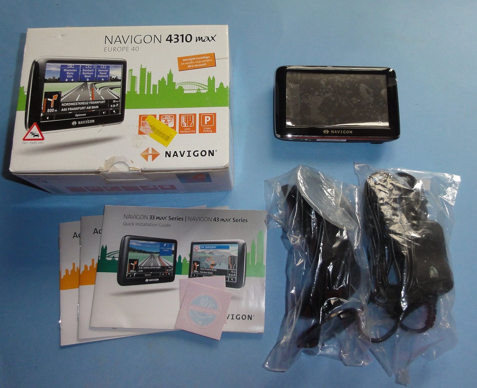 Navigon Navigatori: Navi Navigon 4310 max - neu aber älter – Nuovo (secondo la descrizione) da Waldenburg venduto da Rcparts