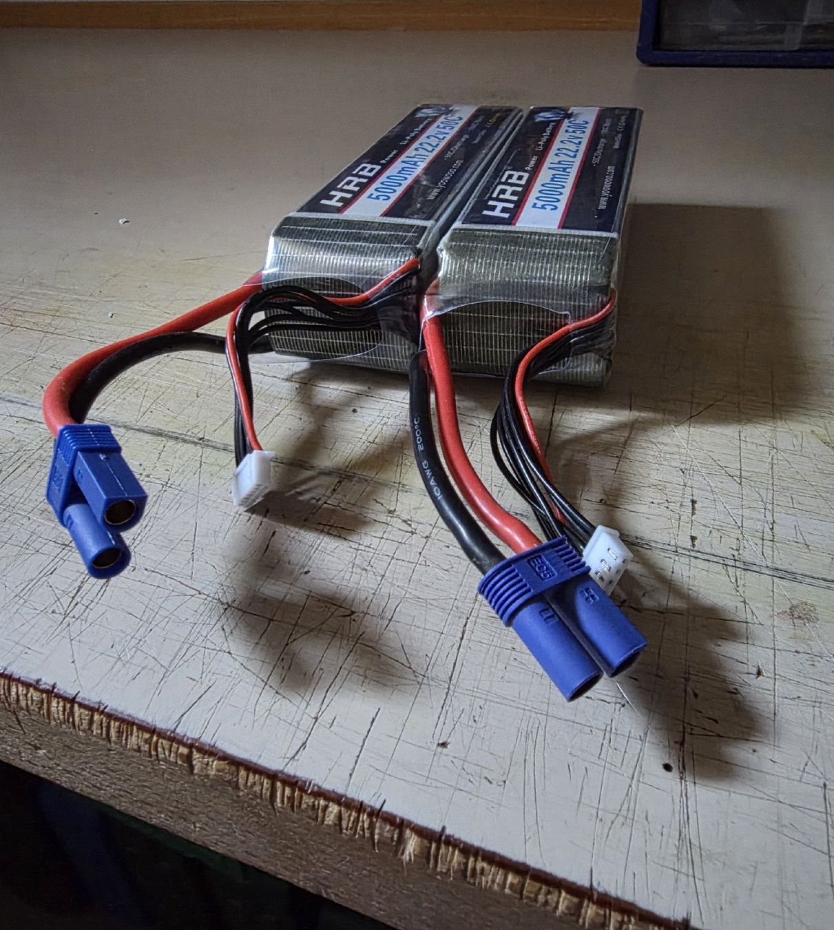 Batterie, Caricabatterie & Alimentatori: 2 Stück HRB 6s 5000er-Akkus – Usato da Wilen b.Wil venduto da hpweiss49 1