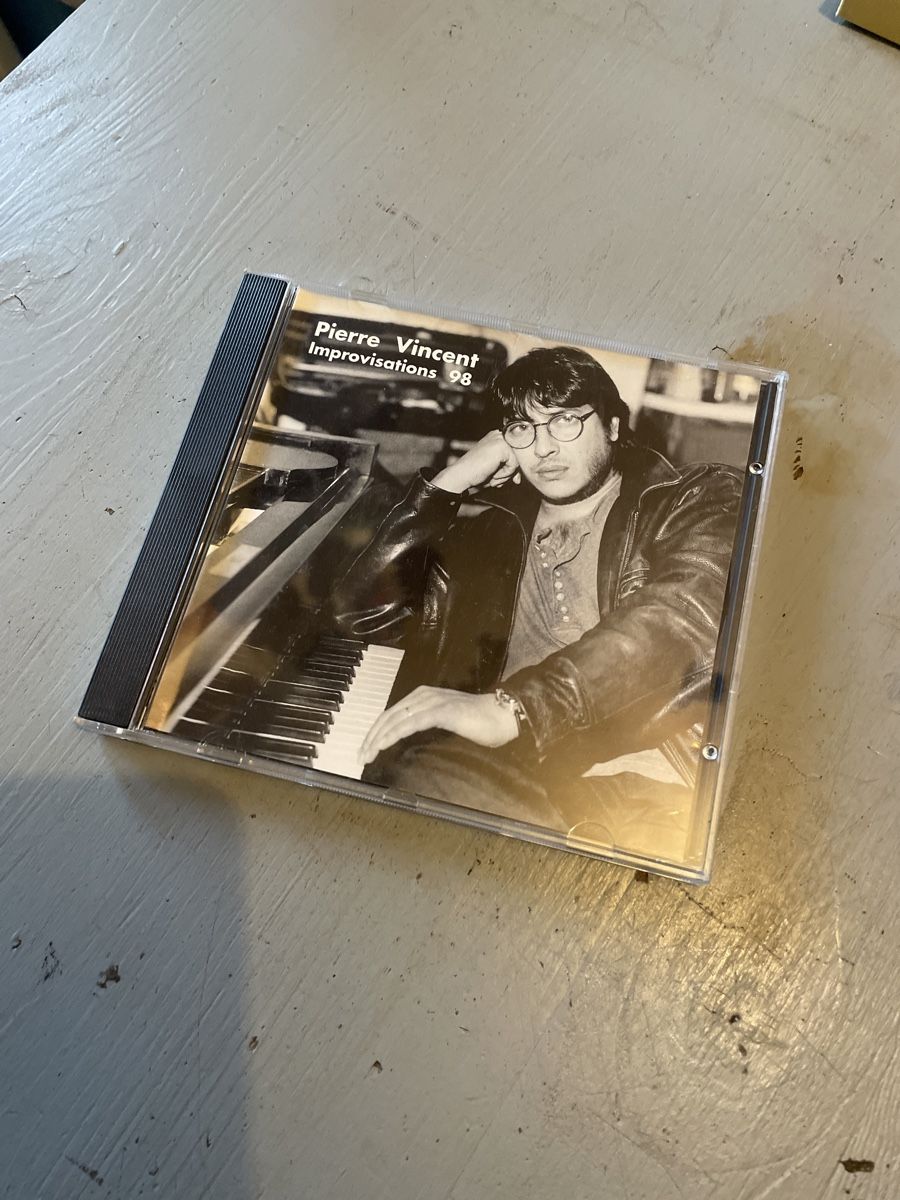 CD: Cd pierre Vincent improvisations 98 – Usato da moudon venduto da faucheur2