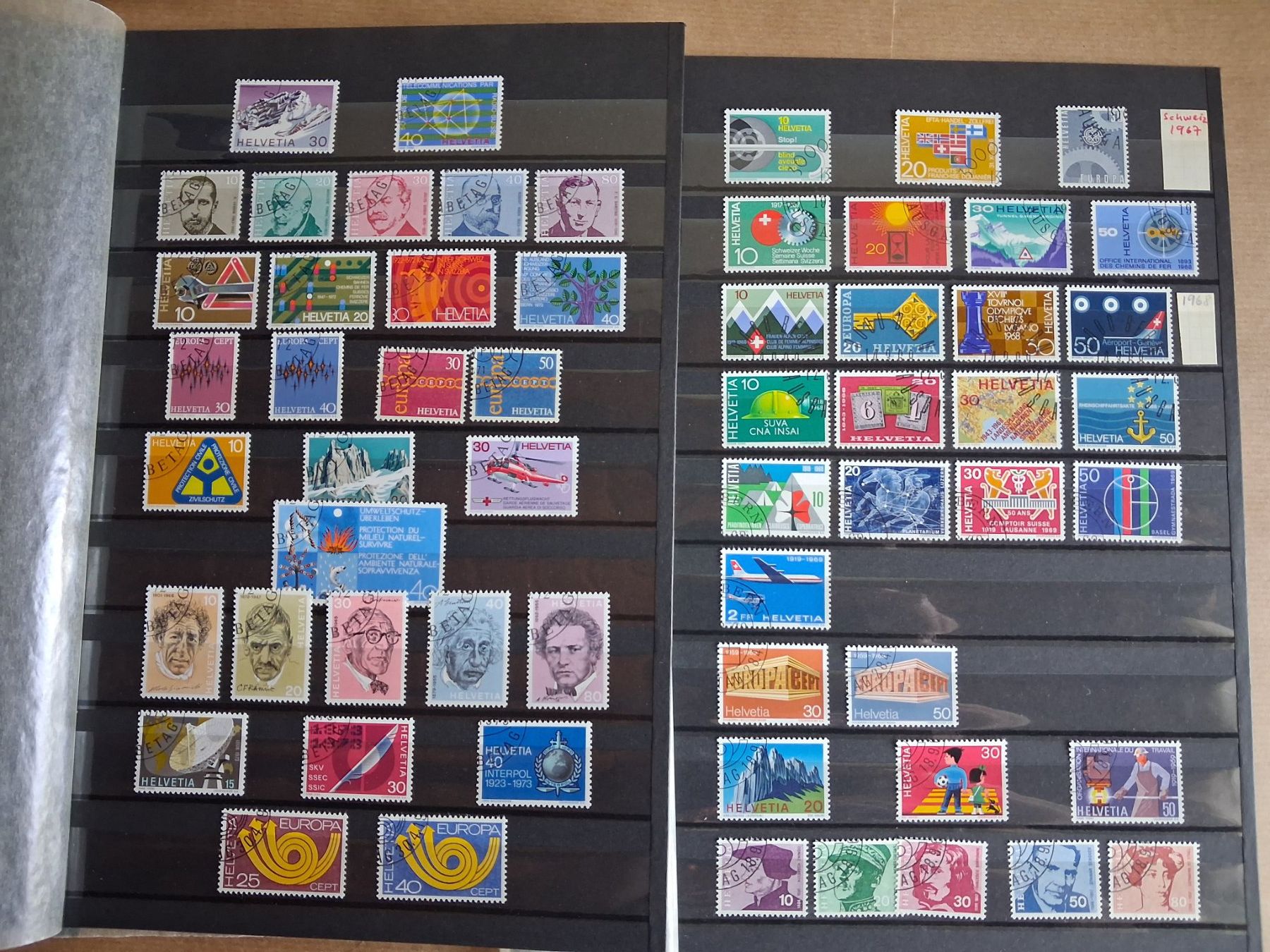 Tutti i francobolli: Schweiz 140+Briefmarken ET Stempeln. Gem. Bildern – Nuovo (secondo la descrizione) da Hagendorn venduto da siwasi3 2