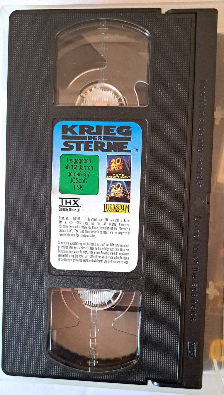 Tutti i VHS: Krieg der Sterne – Usato da Tenniken venduto da mik_6mxg 4
