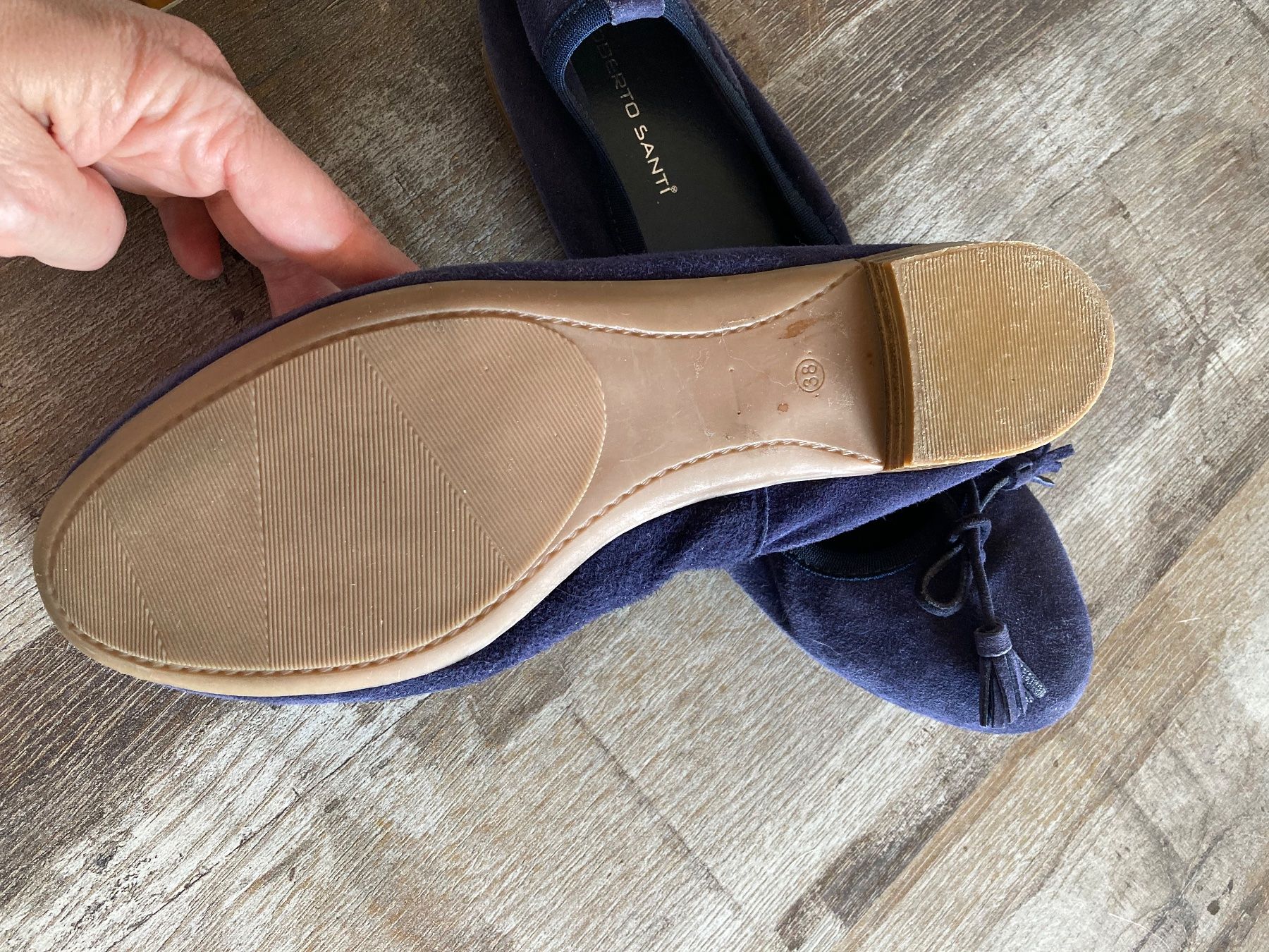 Roberto Santi Damenschuhe: Ballerinas Roberto Santi, 38 – Gebraucht aus Therwil von Leupi 1