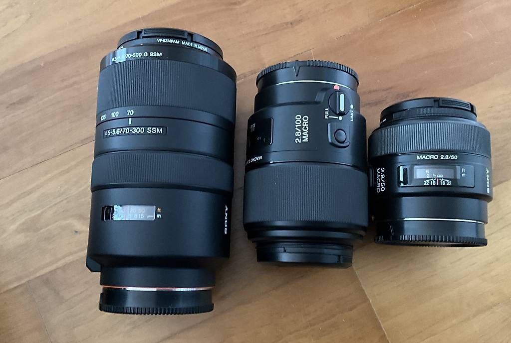 Fotocamera: Sony Alpha 55 mit 7 Objektiven – Usato da Schmitten FR venduto da Chili58 3