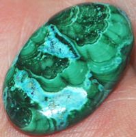 Cabochon L-1515 – Azurit Malachit – 28x17mm