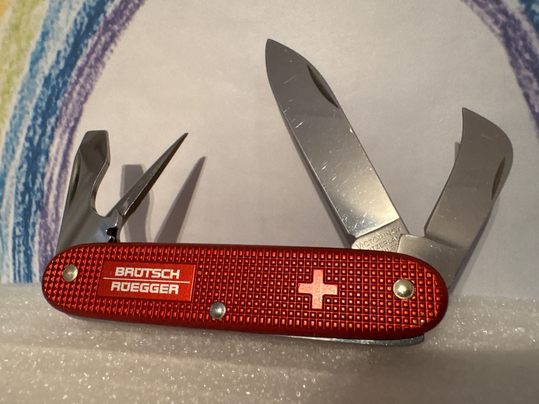 Victorinox Coltelli tascabile: VICTORINOX -  Alox - OC - BRÜTSCH RÜEGGER – Usato da Andwil SG venduto da Rainboli