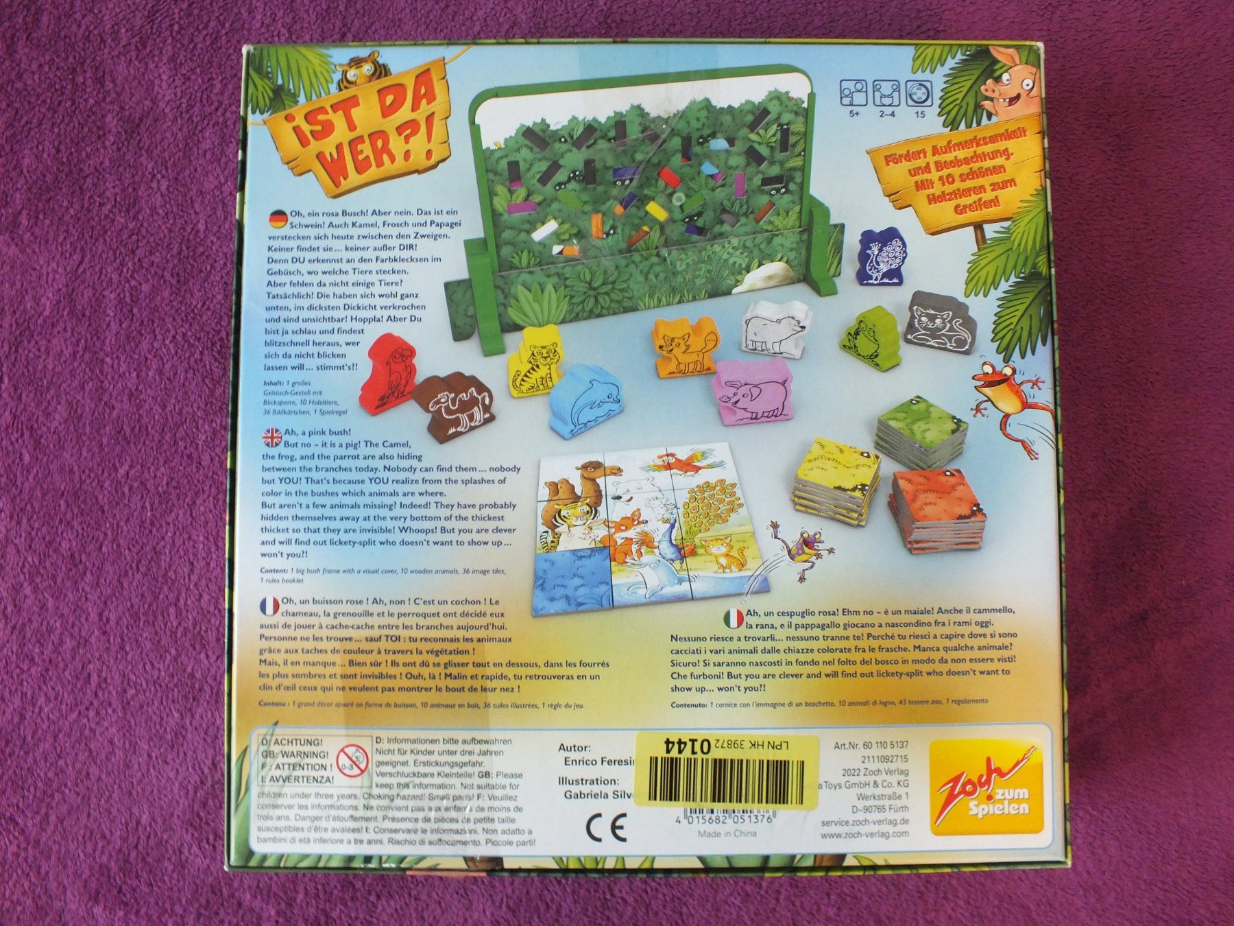 Giochi: Zoch Spiel - Ist da wer ? - unbespielt – Nuovo (secondo la descrizione) da Müllheim Dorf venduto da Seeeule01 1