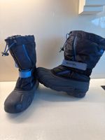 Winterstiefel Sorel blau schwarz gebraucht