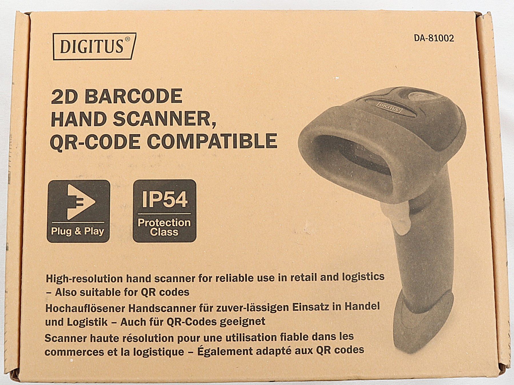 Scanneurs: DIGITUS 2D Bardcode Hand Scanner – Neuf (Voir description) à Steinen par Restwert_Steinen 8