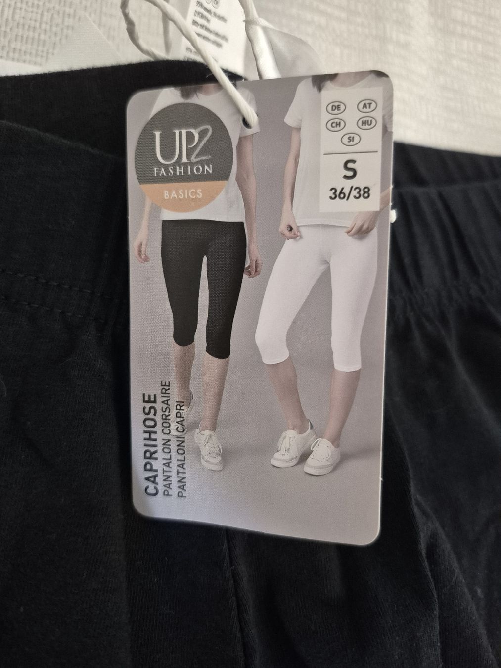 Leggings:  2 corsaires noir et blanc taille S – Nuovo e nell'imballaggio originale da Villars-sur-Glâne venduto da snacks01 2