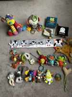 Baby toys, rattles, soft books 0-6 months
