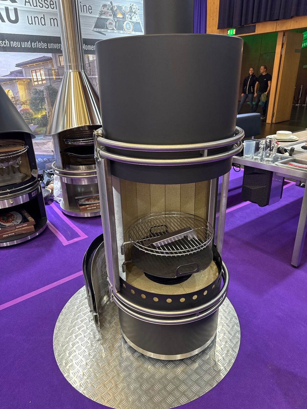 Camini: Cheminée Edelstahl Grillkamin Design – Nuovo e nell'imballaggio originale da Au SG venduto da Selwie 1