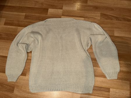 Strickpullover beige einf. Brustweite ca. 50 cm