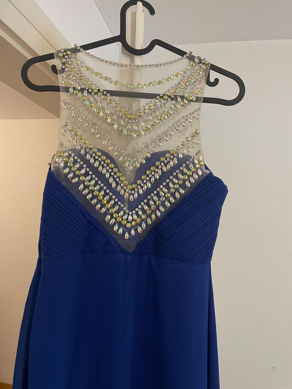 Vestiti: Elegantes Abendkleid mit Strass blau Gr. S – Nuovo (secondo la descrizione) da Münchenstein venduto da nel_57mj 1