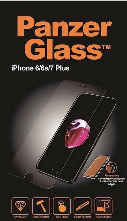 Cover & Protezioni schermo: iPhone 7 Plus + Schutzglas Schutzfolie Panzerglass Classic – Usato da Bern venduto da htbaxxter