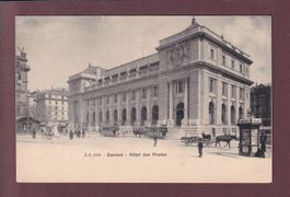 GENEVE - Hôtel des Postes - Tram - Attelage