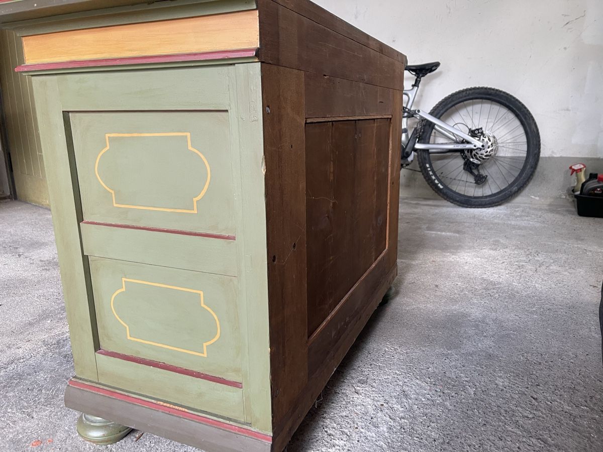 Kommoden: Bauern Holz-Kommode bemalt mit Schubladen – Gebraucht aus Winterthur von Ema9 1