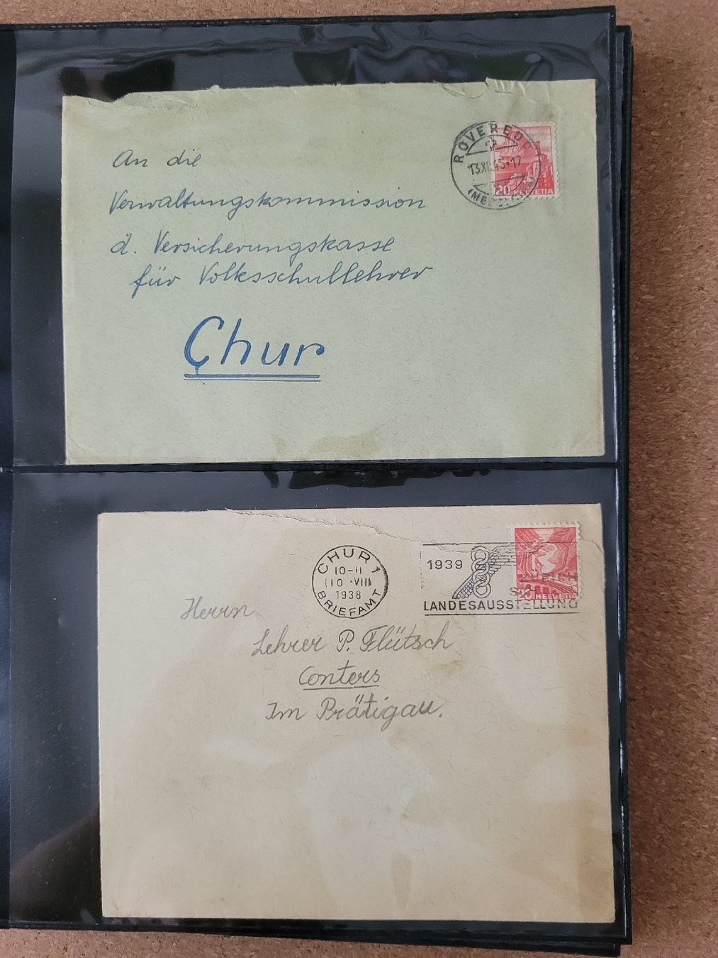Alle Briefmarken: Belege – Gebraucht aus Inwil von Flower2325