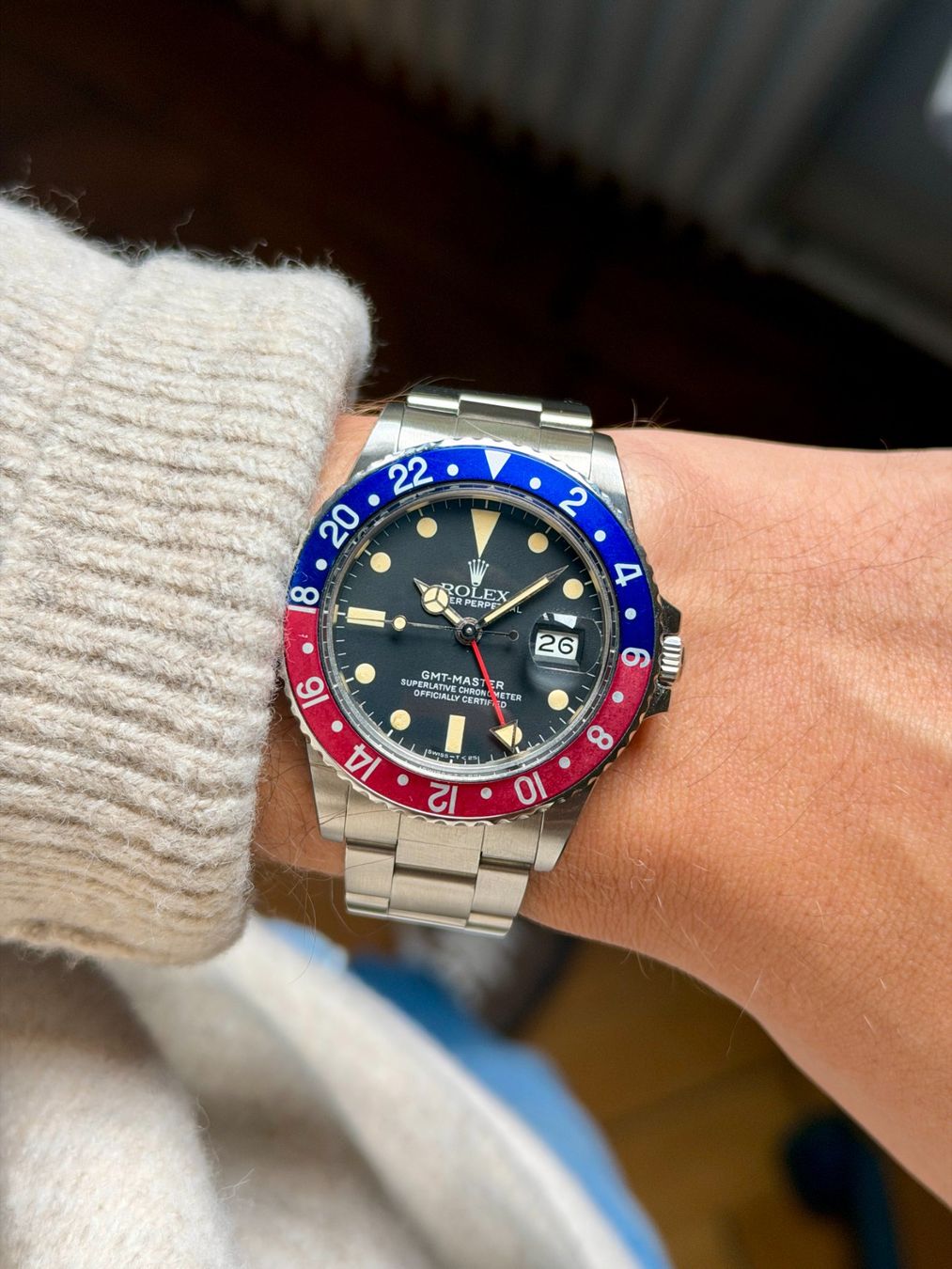 Rolex Orologi: Rolex GMT-Master '16750' – Usato da Zürich venduto da Lazulivintagewatches