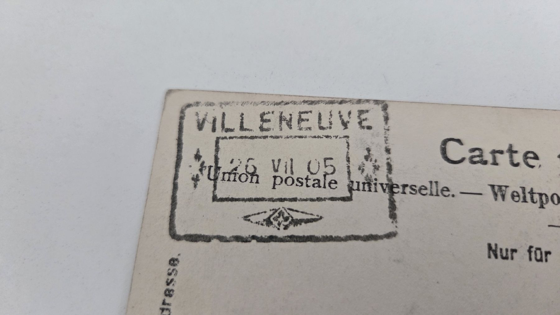 Tutti i francobolli: Ansichtskarte Chillon Bahnpoststempel Villeneuve – Usato da Arni AG venduto da Moth68 1