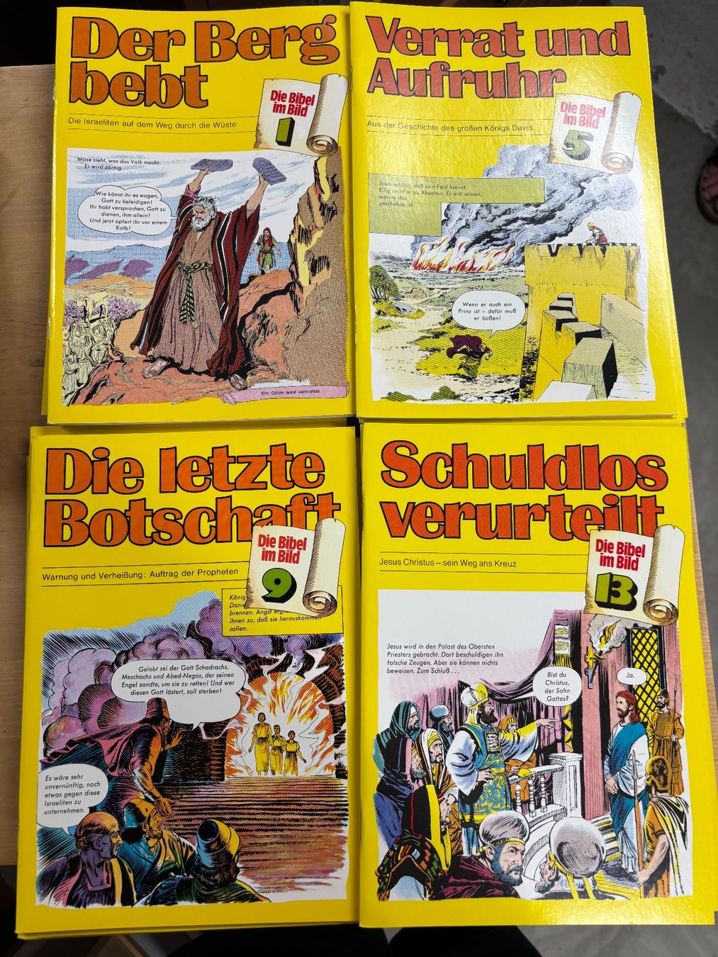 Comics: Die Bibel im Bild Serie komplett Neu – Neu (gemäss Beschreibung) aus Seftigen von Muggelwomb
