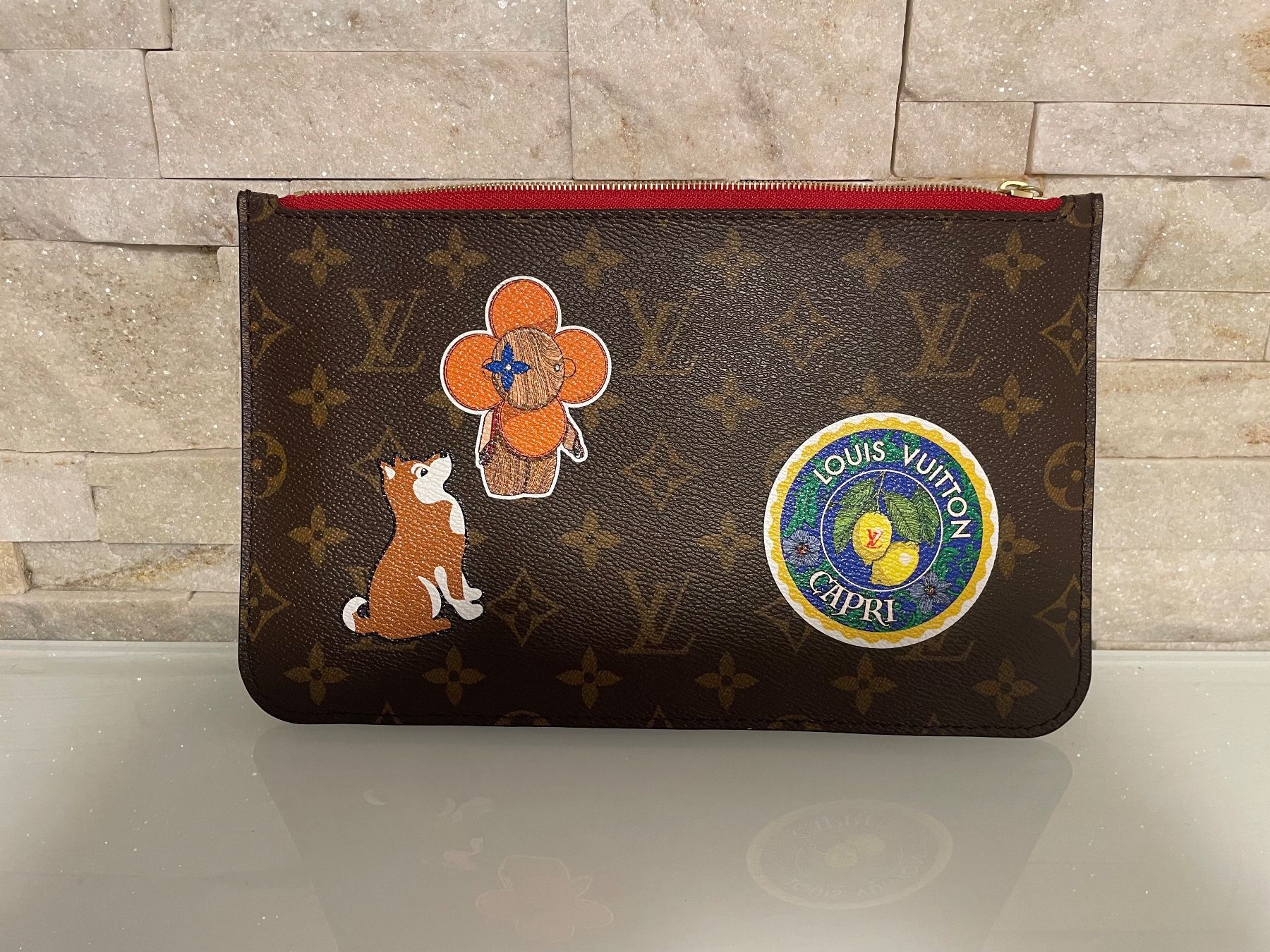 Louis Vuitton Borse da donna: Louis Vuitton Neverfulm Pochette - Nr. 267 – Usato da Hittnau venduto da LuxAndMore