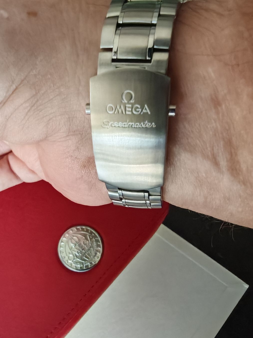 Omega Orologi: Oméga Speedmaster Date Chrono Full Set année 2009 – Usato da TROISTORRENTS venduto da winwin63 8