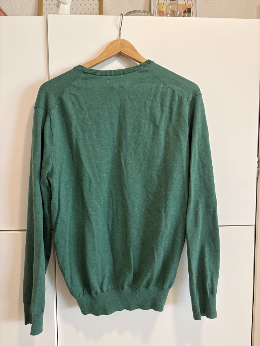 Polo Ralph Lauren Maglioni & Felpe: Pull Polo Ralph Lauren vert col V taille M slim fit – Nuovo (secondo la descrizione) da Pully venduto da kaba07 4