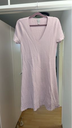 Sommerliches, elastisches Kleid in Altrosa, Grösse L