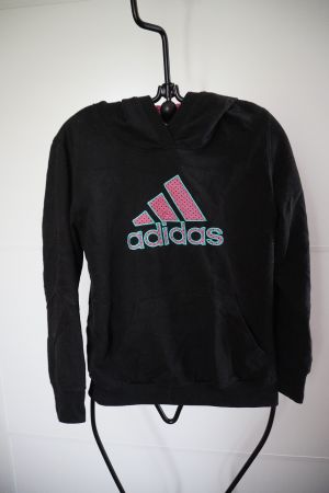 Schwarzer Adidas Hoodie - Kinderhoodie