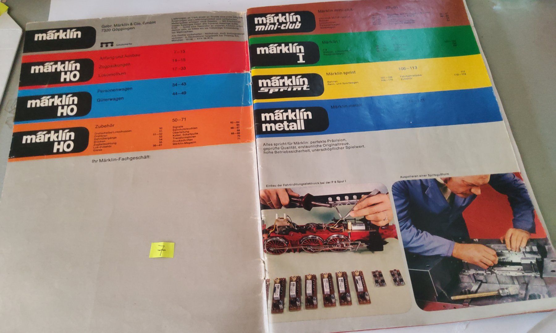 Märklin Modellini di ferrovie: Märklin Katalog 1978 – Usato da Grüningen venduto da VENOM59 1