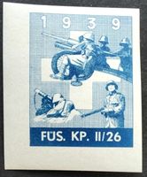Soldatenmarke 2.WK, Füs Kp II/26, ultramar, ge, Wi Inf 244-2