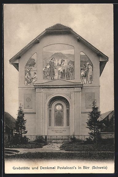 Cartoline postali: Birr, Grabstätte und Denkmal Pestalozzi – Usato da Berlin venduto da bartko-reher