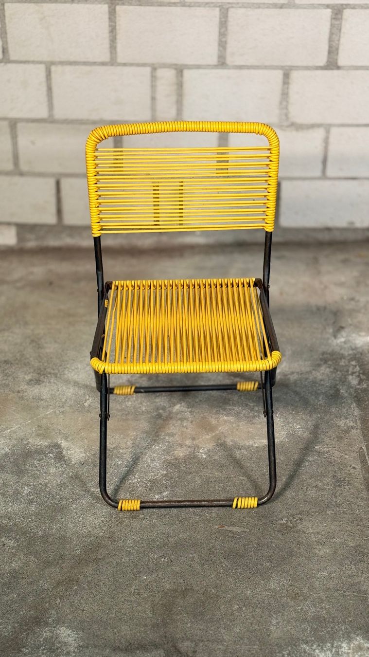 Sedie: Kleiner Vintage Spaghetti Stuhl – Usato da Zürich venduto da Hedwig-steig 1