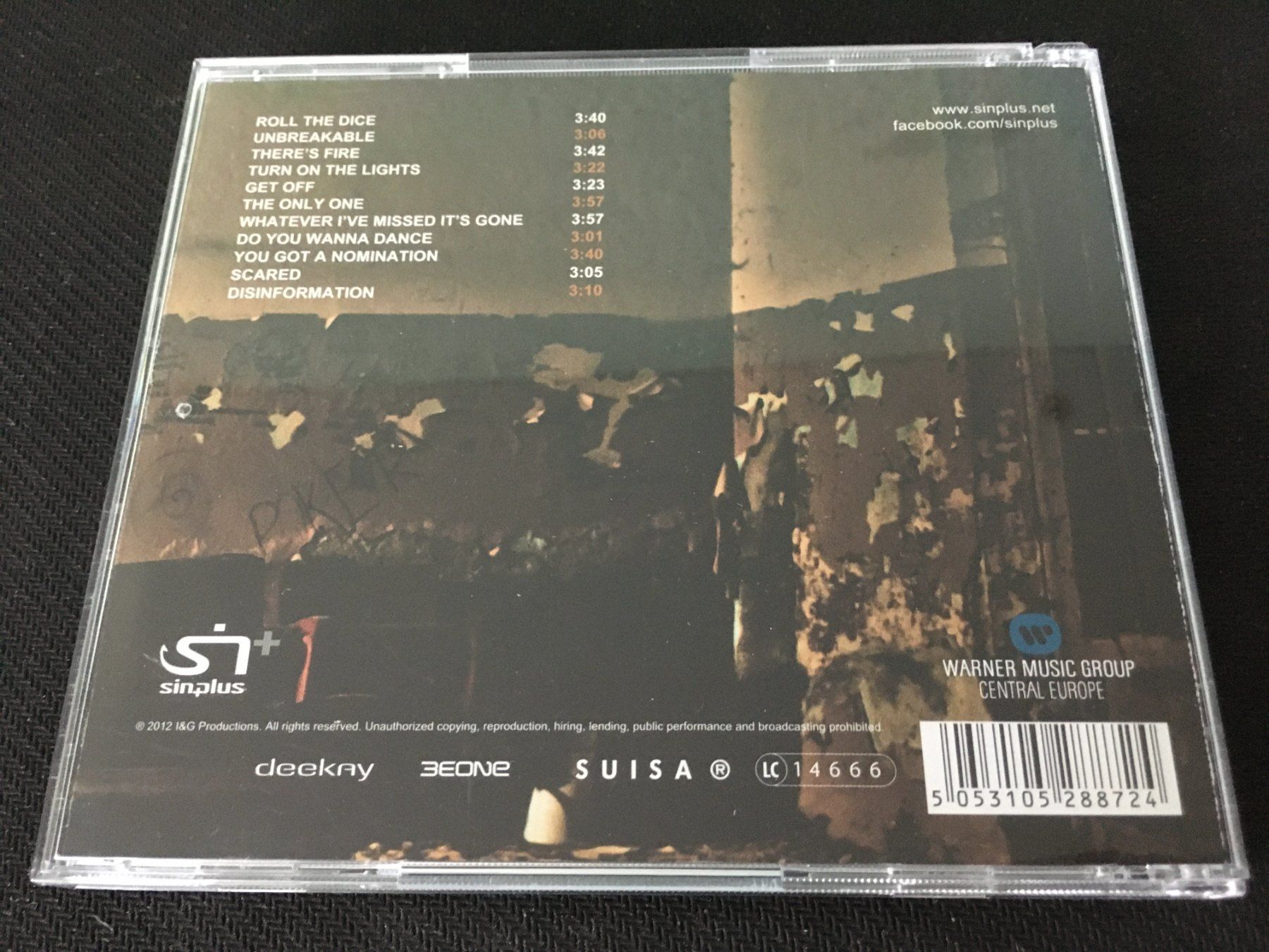 CDs: Sinplus- Disinformation -CD- – D'occasion à St.Gallen par MedienJoe 2