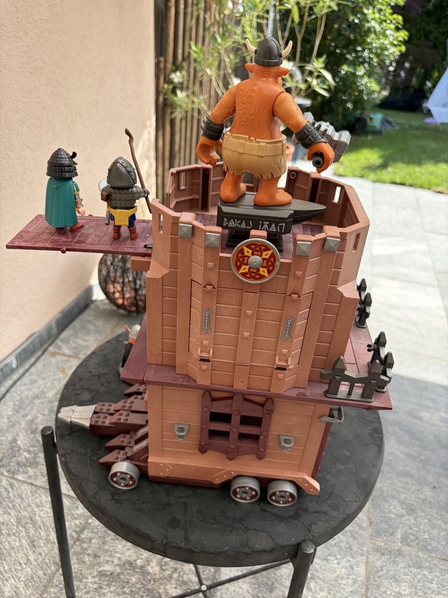 Playmobil Giocattoli: Playmobil Mobile Zwergenfestung – Usato da Zufikon venduto da Mosaik75 1